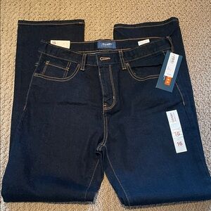 Old Navy Boys Deep Indigo Straight Jeans 16 Husky